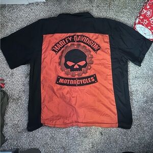 Harley-Davidson Bowling Button-up Short Sleeve